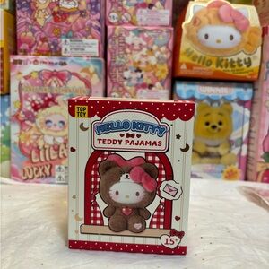 Adorable Hello Kitty Teddy Pajamas Toy Blind Box Sealed.